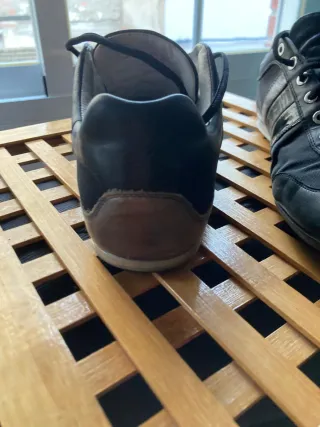 Deportivas Bikkembergs Negras y Plateadas