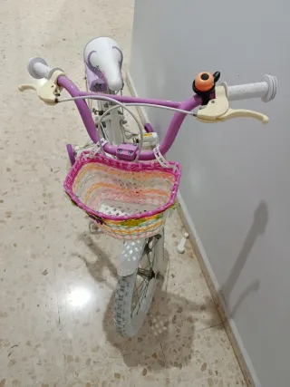 Bicicleta infantil niña princesa