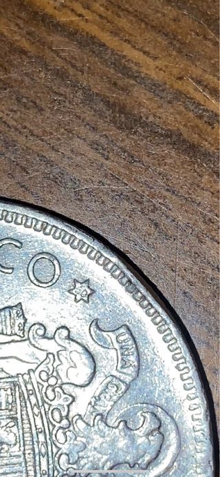 Moneda 5 Pesetas Franco 1949 España