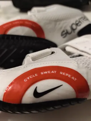 Zapatillas Ciclismo Mujer Nike Blancas Rojas