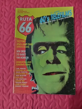 Revista Ruta 66. Número 22. Noviembre 1986.