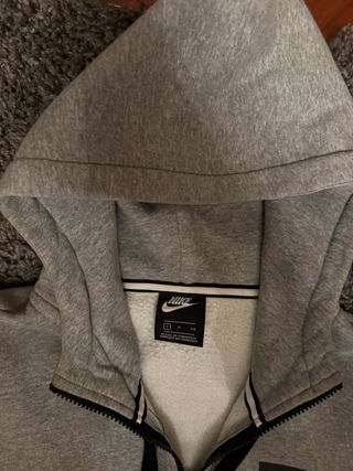 Sudadera Nike Air Gris con Cremallera