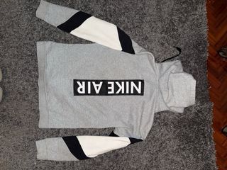 Sudadera Nike Air Gris con Cremallera