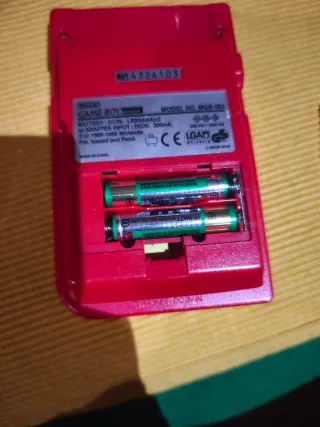 Game Boy Pocket Roja - Para Reparar NO VALE 25