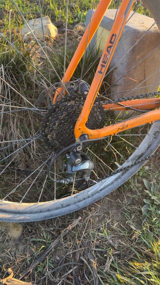 Bicicleta Gravel HEAD Naranja