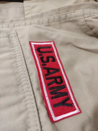 Chaqueta Zara Beige Militar