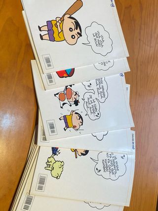 comics shin chan catalán del 1 al 12
