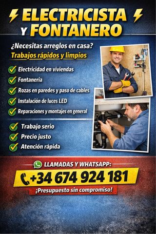 ELECTRICISTA Y MÁS !