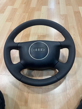 Volante Audi A2 A3 A4 A6 Negro Perforado