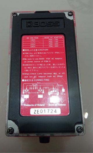 Pedal Boss PSM-5 Power Supply & Master Switch