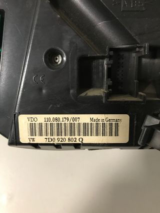 Cuadro instrumentos VW T4