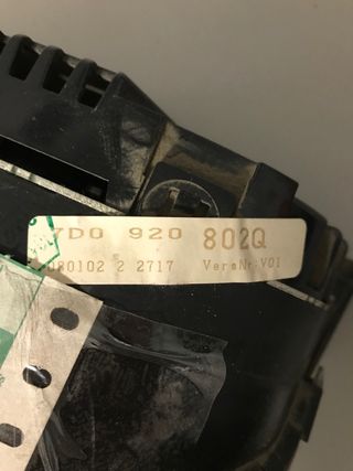 Cuadro instrumentos VW T4