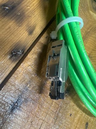 Cable Ethernet Siemens Verde