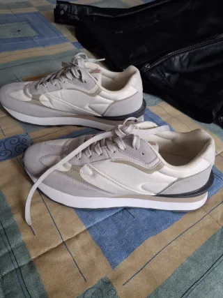 Zapatillas Alvaro Moreno Talla 42 Gris/Blanco