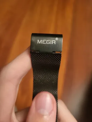 Reloj Megir Chrono rotatorio de lujo sin bateria