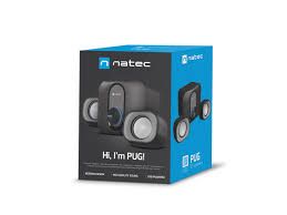 ALTAVOCES 2.1 NATEC PUG 11W RMS NEGRO