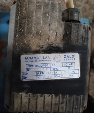 Bomba ordeño 1800L