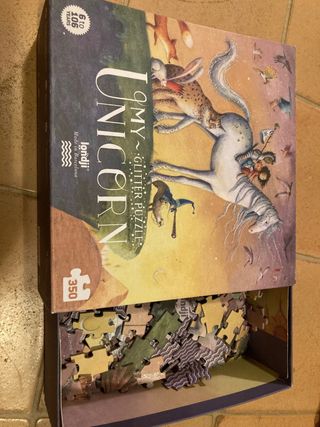 Puzzle Londji 350 piezas Mi Unicornio Glitter