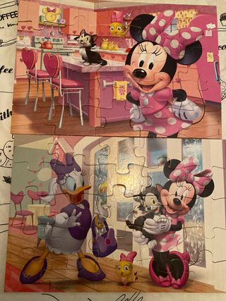 2 Super puzzles de Minnie. Marca Educa