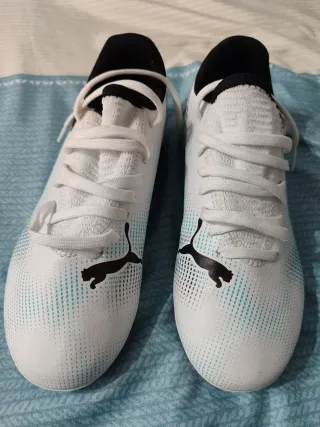 Botas de fútbol Puma 33 blancas