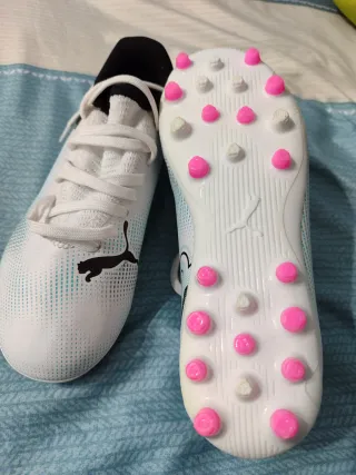 Botas de fútbol Puma 33 blancas