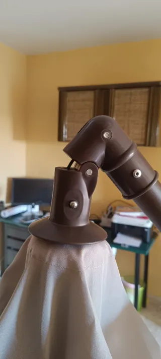 Sombrilla excéntrica 300cm Beige