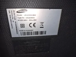 TV Samsung 22 Usada Funciona