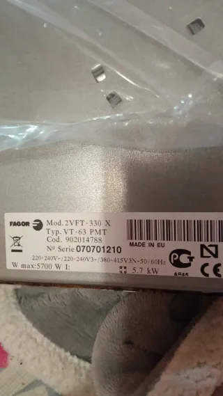 Vitrocerámica Fagor