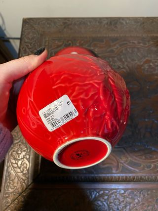 Caixa Bola Natal Bordallo Pinheiro Poinsettia