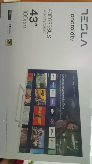 [NUEVA A ESTRENAR] Smart TV Tesla 43 4K Android