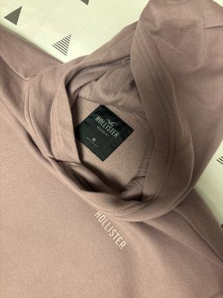 Sudadera Hollister Talla M Rosa