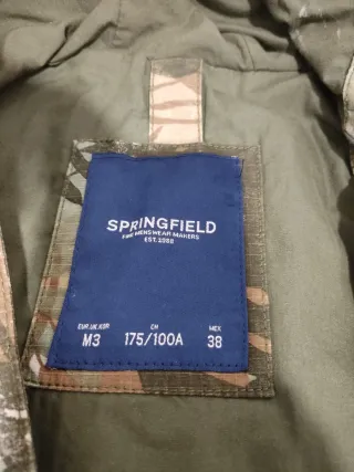 Chaqueta Springfield Estampada