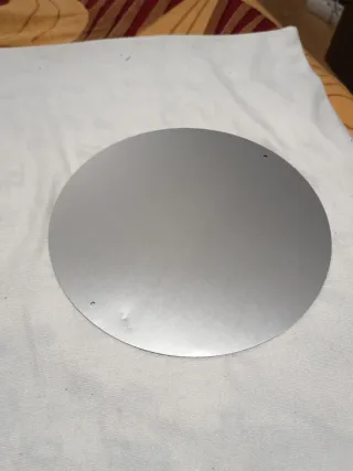 Placa Metálica Rock Dandk 20cm