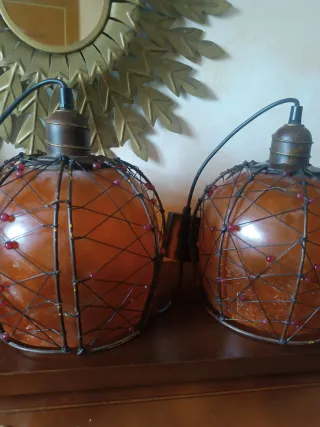 Lámpara colgante estilo étnico