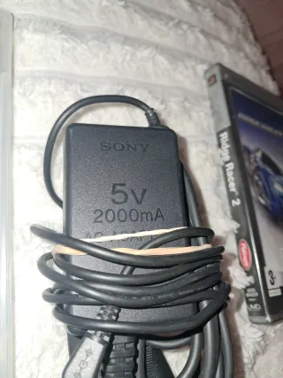 Consola PSP Negra + Juegos y Accesorios