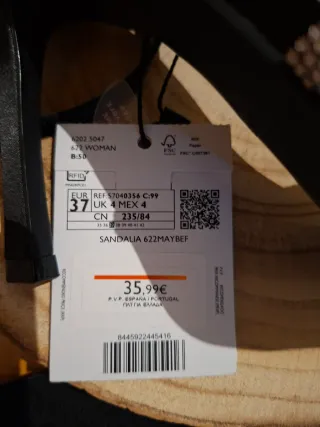 Sandalias Mango Tacon Brillantes