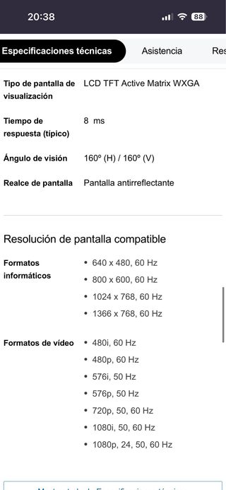 TV Philips 26PFL5403D/10 Negra