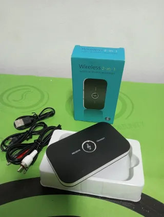 Receptor Transmisor Audio Inalámbrico 2 en 1