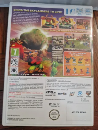 Juego Skylanders Giants Nintendo wii