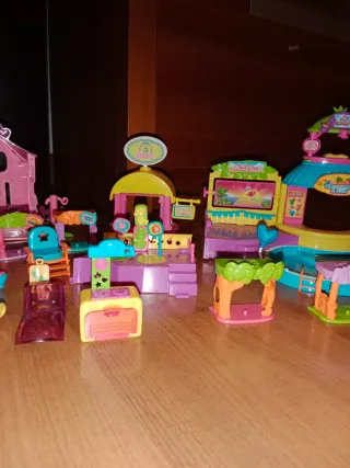 Lote Juguetes Polly Pocket y Accesorios