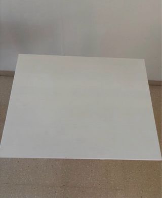 Mesita de noche Ikea Hemnes blanca