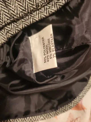 Chaqueta entallada cheviot