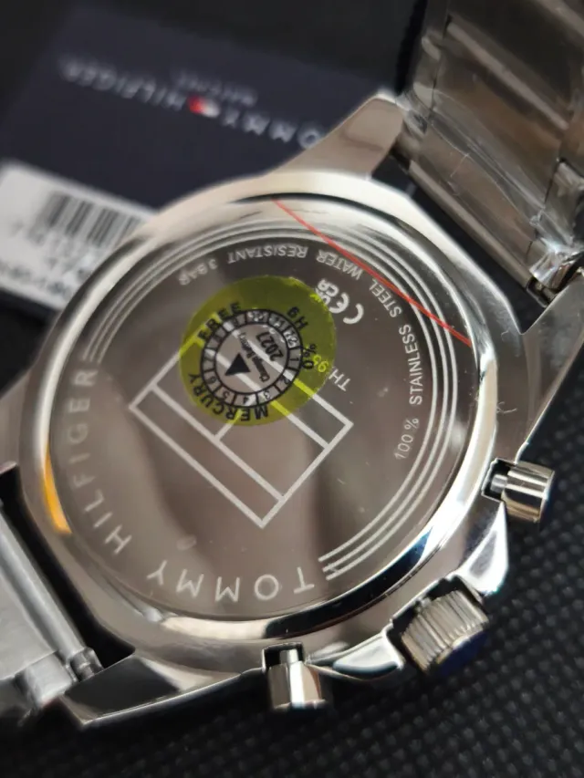 Reloj Tommy Hilfiger Hombre Azul y Dorado