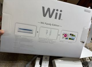 Nintendo Wii Family Edition Blanca