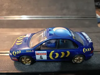 2 Coches Slot Subaru Repsol Scalextric