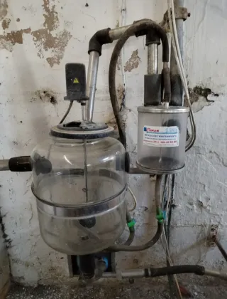 Unidad final de ordeño 25 L