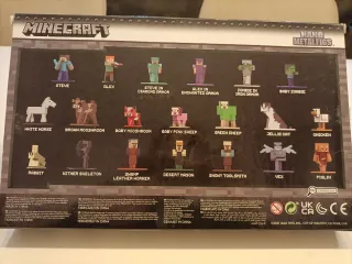 Set Figuras Metal Minecraft Serie 6