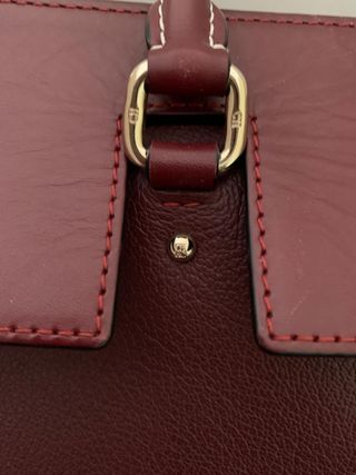 Bolso Carolina Herrera Piel Verde y Rojo