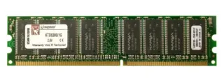 2x Kingston 1GB DDR RAM DIMM 400MHz