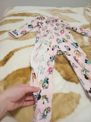 Pijama niña Minnie Mouse rosa